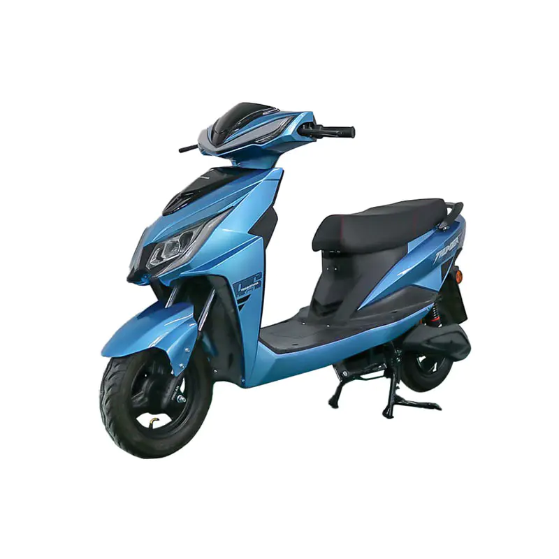 Elektromotorrad schneller Elektromotor aus der Straße