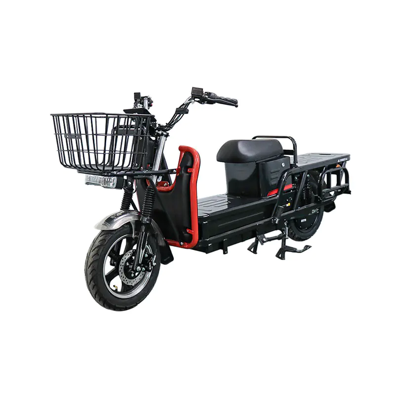 Zwei Räder Elektro -Cargo -Motorrad